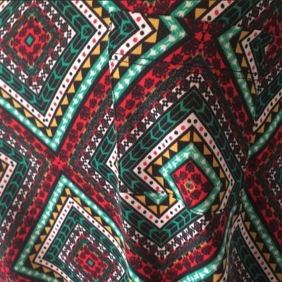 LuLaRoe Cassie Dress With Fall Colors Size Small - Picture 7 of 9
